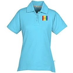 Ringspun Combed Cotton Jersey Polo - Ladies' - Full Color