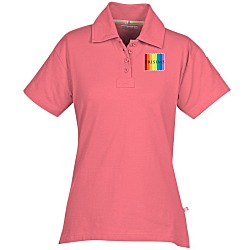 Ringspun Combed Cotton Jersey Polo - Ladies' - Full Color
