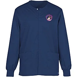 Wink Mechanical Stretch Snap Front Scrub Jacket