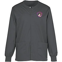 Wink Mechanical Stretch Snap Front Scrub Jacket