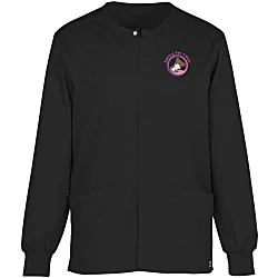 Wink Mechanical Stretch Snap Front Scrub Jacket