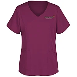 Wink Pro Flex Mock Wrap Top - Ladies'