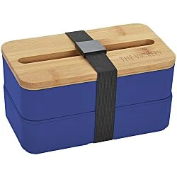 Stackable Bento Lunch Set with Phone Stand Lid