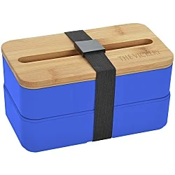 Stackable Bento Lunch Set with Phone Stand Lid