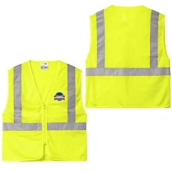 Reflective Zippered Vest