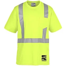 Reflective Performance Pocket T-Shirt