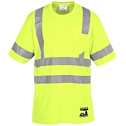 Enhanced Reflective Performance Pocket T-Shirt