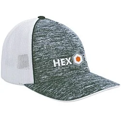 Aggressive Heather Trucker Flexfit Cap