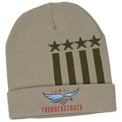 Patriotic Cuffed Beanie