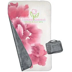 Full Color Micro Plush Travel Blanket