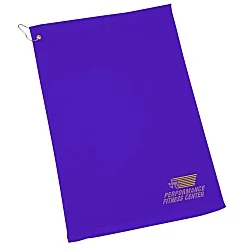 Golf Towel with Grommet and Clip