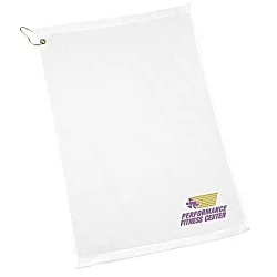 Golf Towel with Grommet and Clip