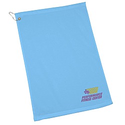 Golf Towel with Grommet and Clip