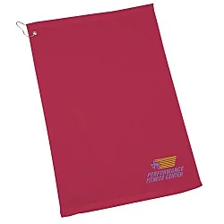 Golf Towel with Grommet and Clip