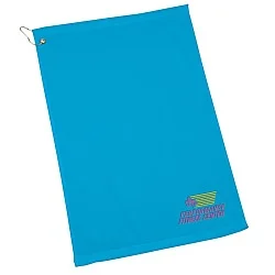 Golf Towel with Grommet and Clip
