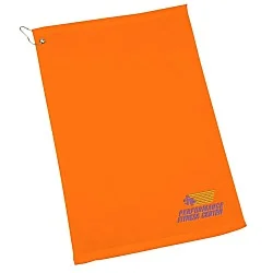 Golf Towel with Grommet and Clip
