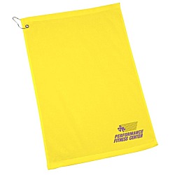 Golf Towel with Grommet and Clip