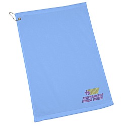 Golf Towel with Grommet and Clip - 24 hr