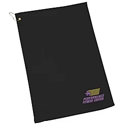Golf Towel with Grommet and Clip - 24 hr