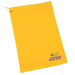 Golf Towel with Grommet and Clip - 24 hr