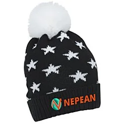 Star Pom Beanie