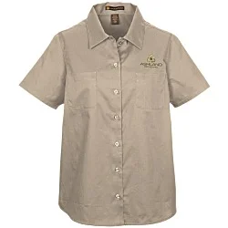 Harriton Advantage IL Short Sleeve Work Shirt - Ladies'