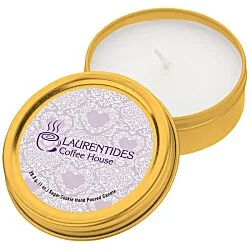 Candle in Metal Tin - 1 oz. - Sugar Cookie