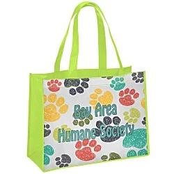 Full Color Shopping Tote - 12" x 16"