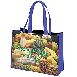 Full Color Shopping Tote - 12" x 16" - 2 Sided