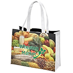 Full Color Shopping Tote - 12" x 16" - 2 Sided