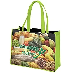 Full Color Shopping Tote - 12" x 16" - 2 Sided