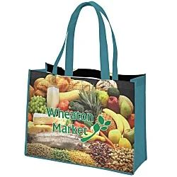 Full Color Shopping Tote - 12" x 16" - 2 Sided