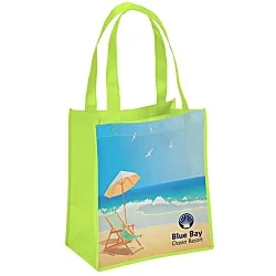 Full Color Grocery Tote - 13" x 12"