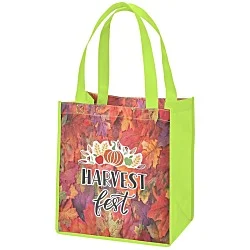 Full Color Grocery Tote - 13" x 12" - 2 Sided