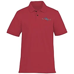 Heavy Knit Stretch Pique Polo - Men's
