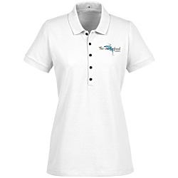 Heavy Knit Stretch Pique Polo - Ladies'