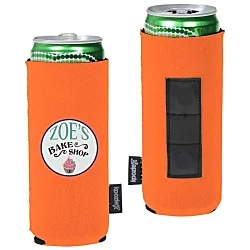 Koozie® Slim Neoprene Collapsible Can Cooler - Magnet
