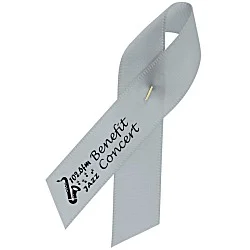 Satin Awareness Ribbon Pin