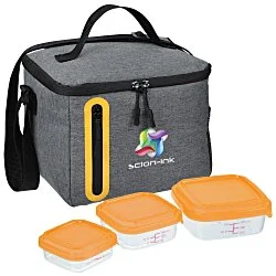 Oval Portion Control Lunch Set