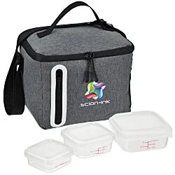 Oval Portion Control Lunch Set