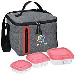 Oval Portion Control Lunch Set