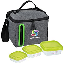 Oval Portion Control Lunch Set