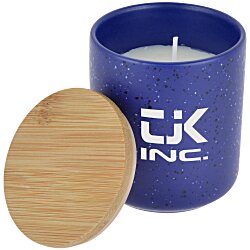 Campfire Candle with Bamboo Lid