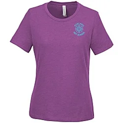 Bella+Canvas Relaxed Crewneck T-Shirt - Ladies' - Heathers - Screen