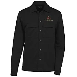 Double-Knit Snap Front Jacket