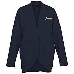 French Terry Open-Front Stretch Cardigan - Ladies'