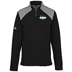 adidas Textured Mixed Media 1/4-Zip Pullover - Men's