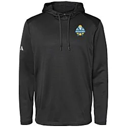 adidas Textured Mixed Media Hoodie
