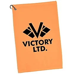 League Golf Towel with Carabiner - Colors