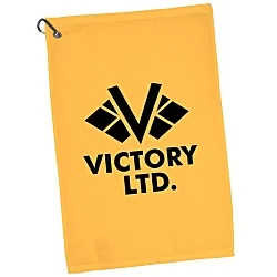 League Golf Towel with Carabiner - Colors